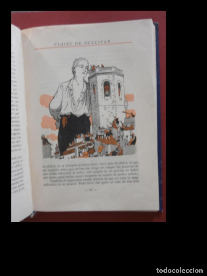 Libros de segunda mano: Viajes de Gulliver a Liliput y Brobdingnag. Jonathan Swift - Foto 3