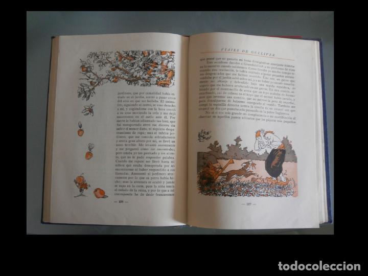 Libros de segunda mano: Viajes de Gulliver a Liliput y Brobdingnag. Jonathan Swift - Foto 4