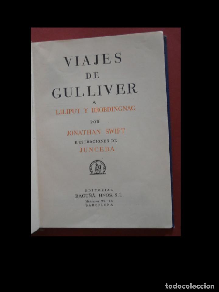 Libros de segunda mano: Viajes de Gulliver a Liliput y Brobdingnag. Jonathan Swift - Foto 1
