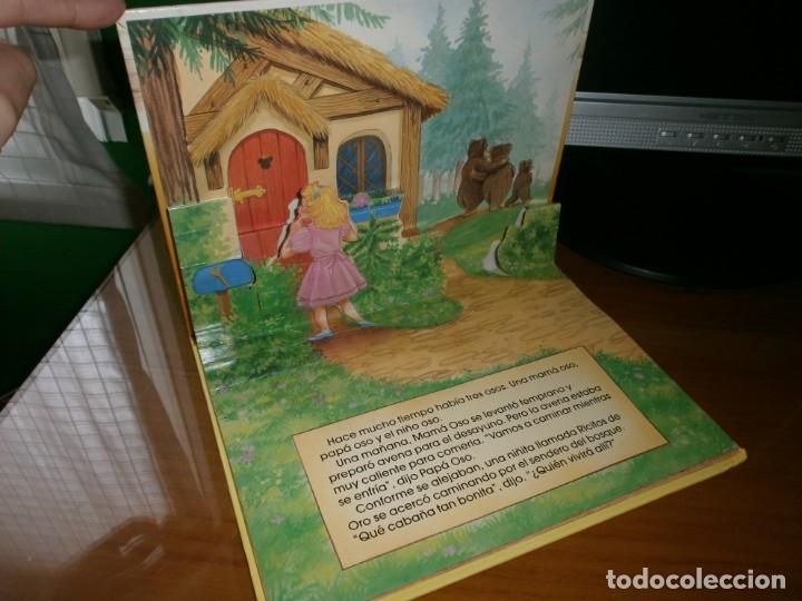 Libros de segunda mano: CUENTO POP-UP - RICITOS DE ORO - LIBRO VIVO - EDITORIAL LIBSA, S.A., 1995. - Foto 2
