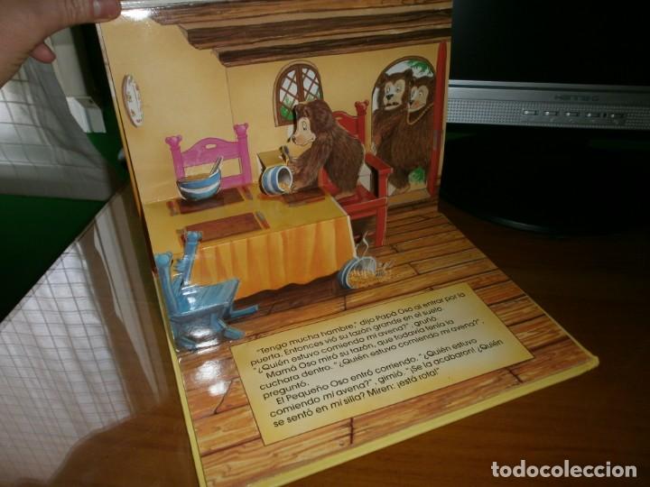 Libros de segunda mano: CUENTO POP-UP - RICITOS DE ORO - LIBRO VIVO - EDITORIAL LIBSA, S.A., 1995. - Foto 5