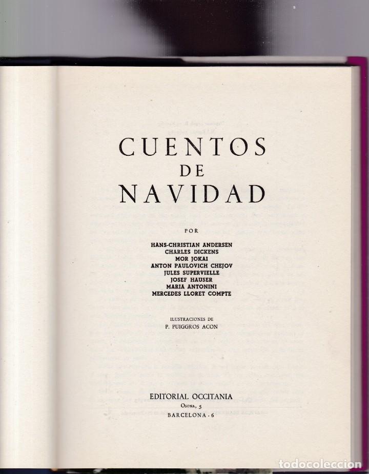 Libros de segunda mano: CUENTOS DE NAVIDAD - EDITORIAL OCCITANIA 1963 / ILUSTRADO - Foto 3