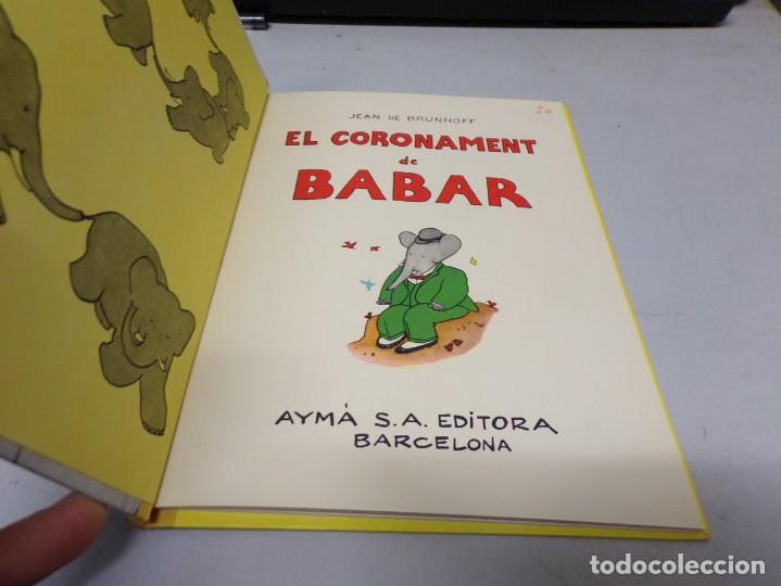 Libros de segunda mano: ESTAMOS LIQUIDANDO. El coronament de Babar. Jean de Brunhoff - Foto 2