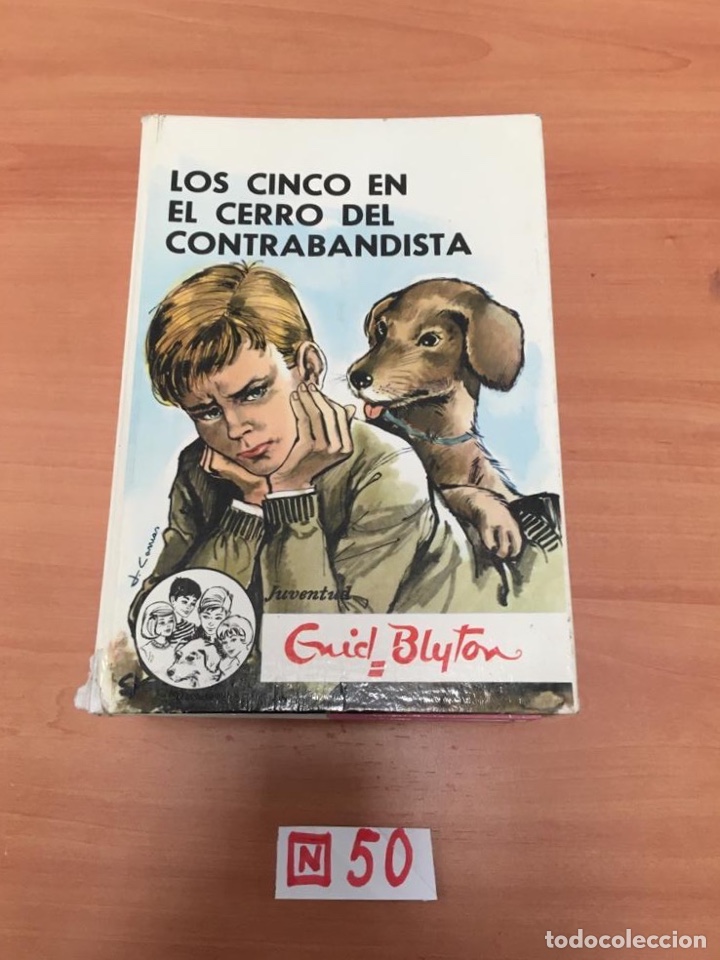 Libros de segunda mano: Los Cinco En El Cerro Del Contrabandista - Foto 1