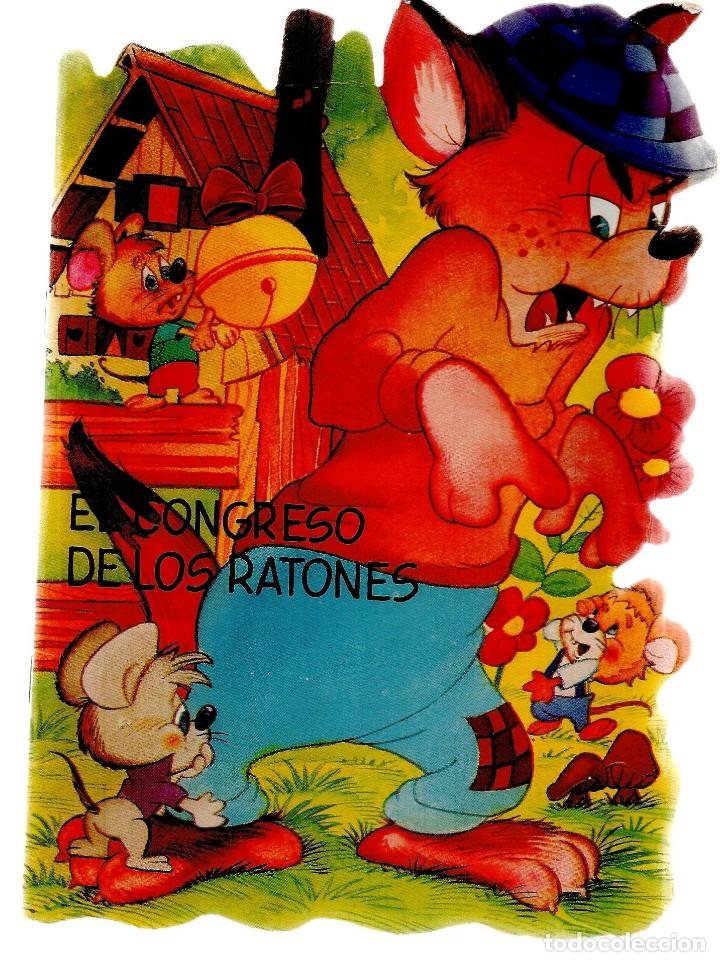 Libros de segunda mano: CUENTO TROQUELADO: EL CONGRESO DE LOS RATONES. EDICIONES CON - BEL. (ST/C79B). - Foto 1