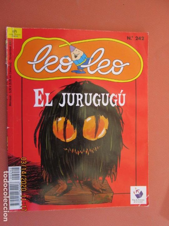 Libros de segunda mano: LEO LEO - EL JURUGUG&Uacute; - N&ordm; 242. - Foto 1