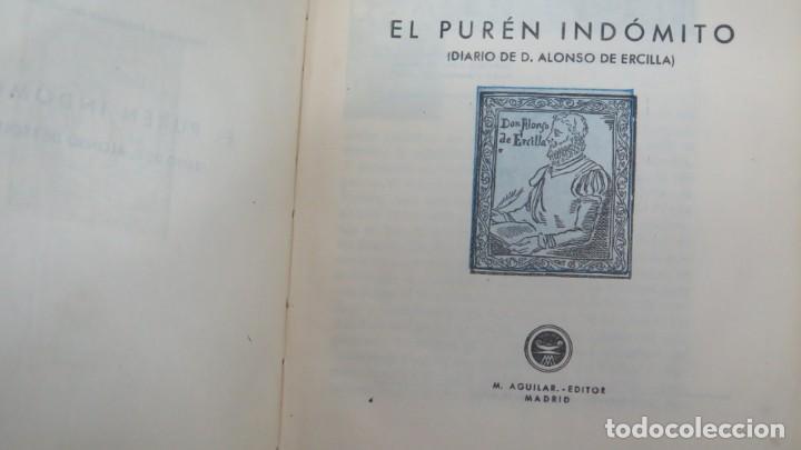 Libros de segunda mano: EL PUREN INDOMITO. AGUILAR - Foto 2