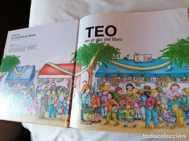 Libros de segunda mano: TEO EN EL DIA DEL LIBRO ** TIMUN MAS * 2008 - Foto 2