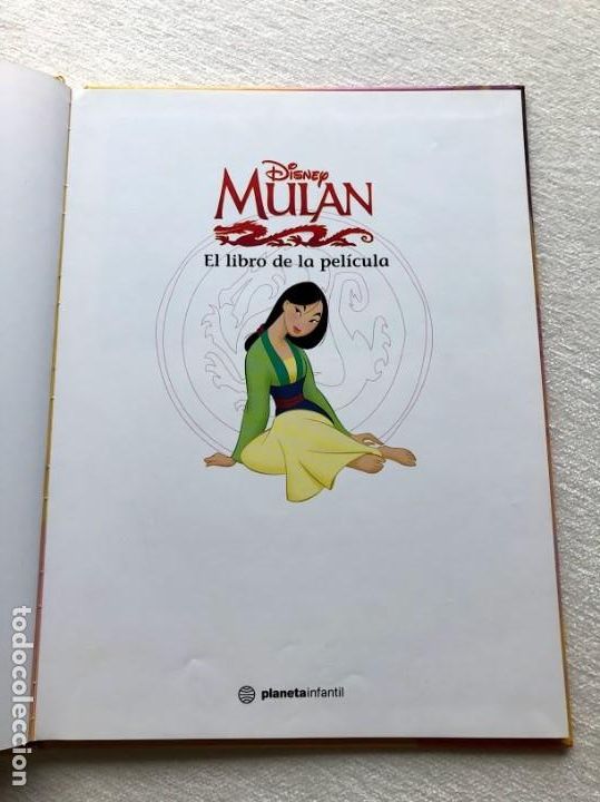 Libros de segunda mano: Mulan / El libro de la pel&iacute;cula / Disney / - Foto 4
