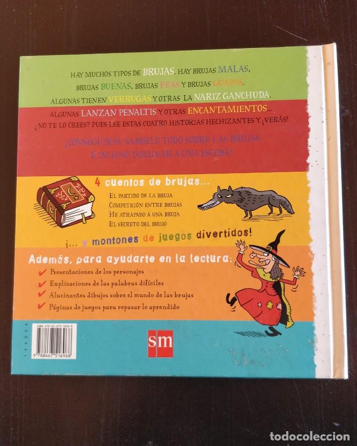 Libros de segunda mano: Cuentos de brujas Editorial SM en carton&eacute; - Foto 2