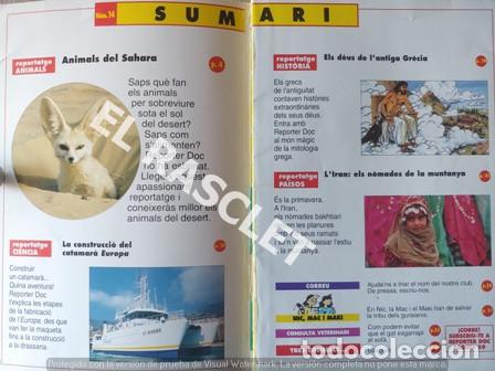 Libros de segunda mano: REPORTER DOC N&ordm; 14  - ANIMALES DEL SAHARA_ - Foto 2