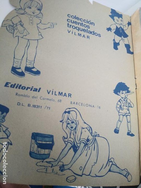 Libros de segunda mano: ANTIGUO CUENTO TROQUELADO VILMAR LA BELLA DURMIENTE - Foto 2