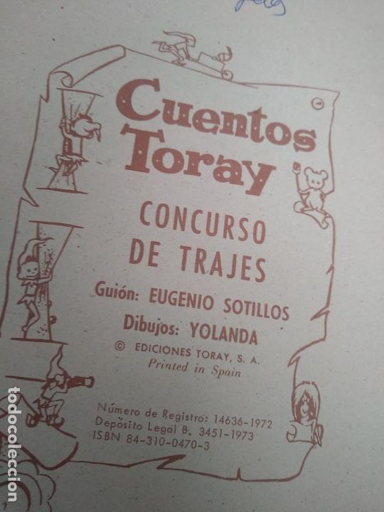 Libros de segunda mano: Cuentos Toray: Concurso de trajes 1973 - Foto 2