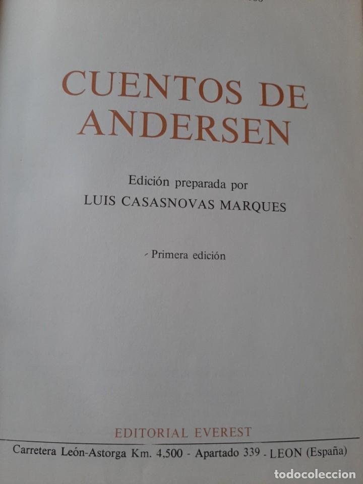 Libros de segunda mano: CUENTOS DE ANDERSEN. EDITORIAL EVEREST. 1972 - Foto 7