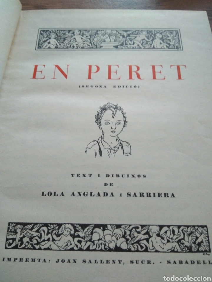Libros de segunda mano: ANGLADA LOLA.EN PERET - Foto 2
