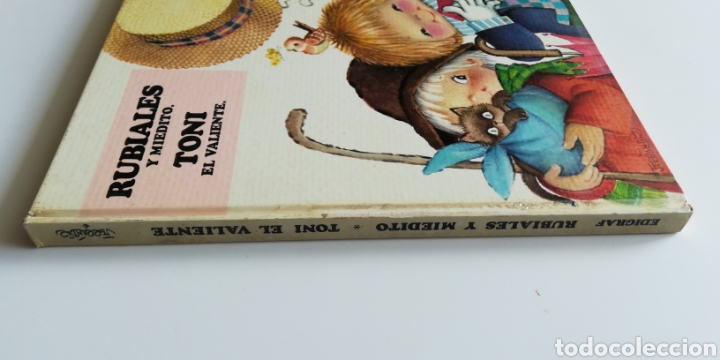 Libros de segunda mano: Rubiales y miedito / toni el valiente - editorial edigraf - Foto 2