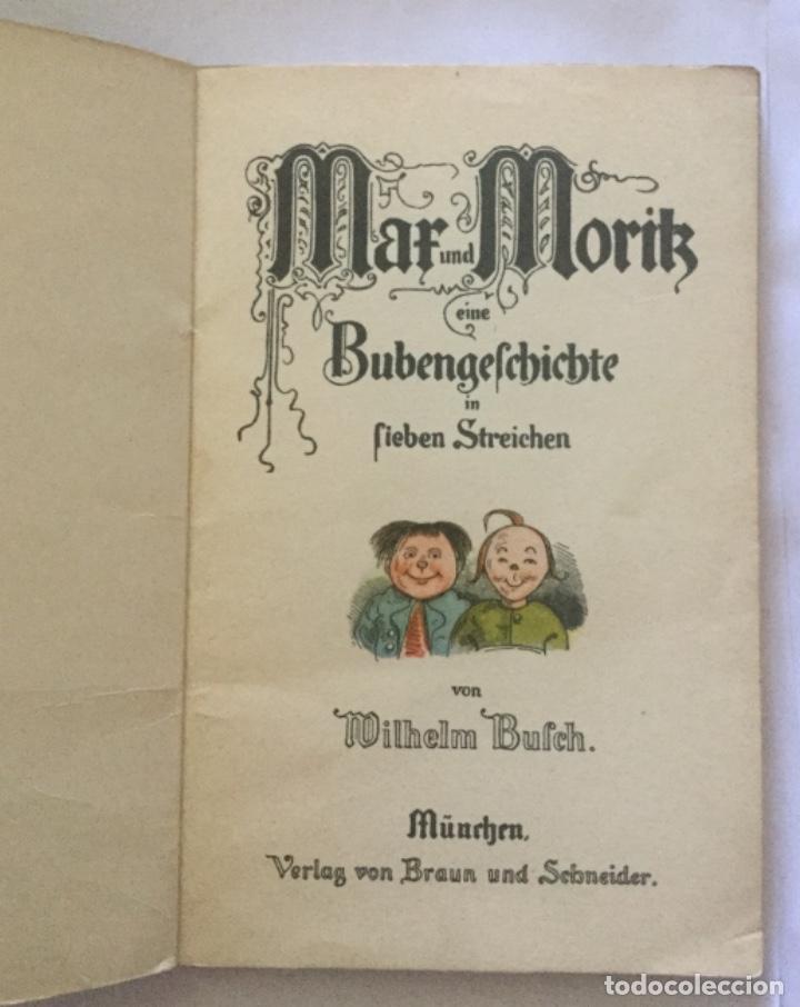 Libros de segunda mano: Max und Moritz - Wilhelm Busch - M&uuml;nchen 1965 - Foto 2