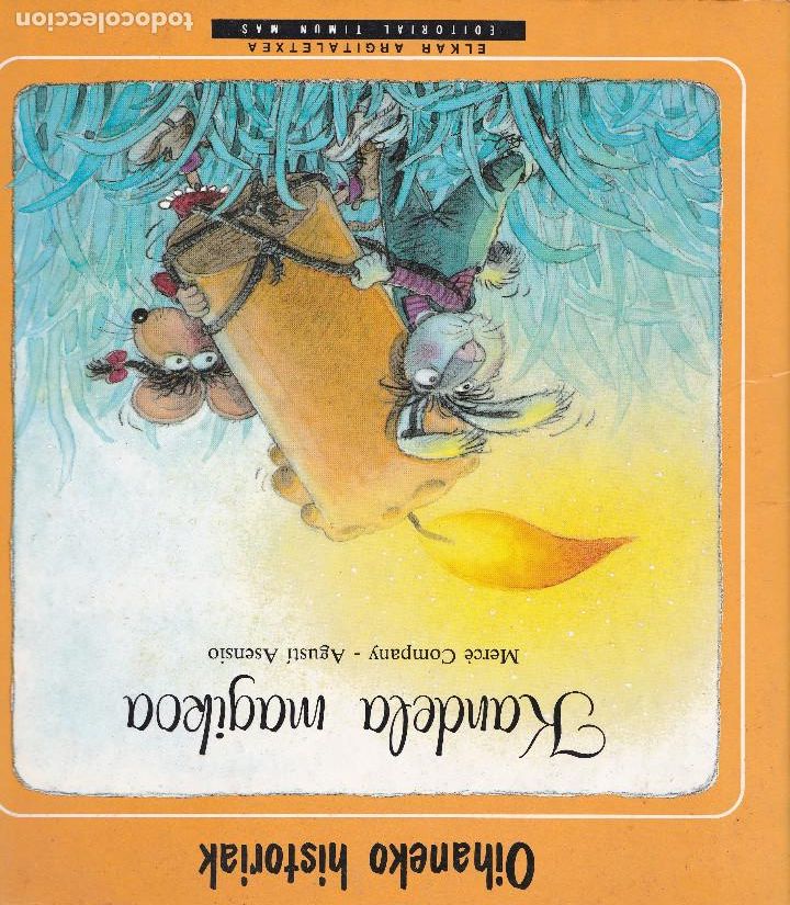 Libros de segunda mano: KANDELA MAGIKOA CUENTO EN EUSKERA - Foto 1