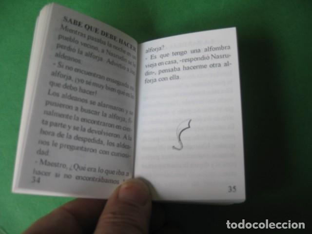 Libros de segunda mano: MINI LIBRO CUENTOS DE NASARUDIN, ANONIMO N&ordm; 7 - Foto 2