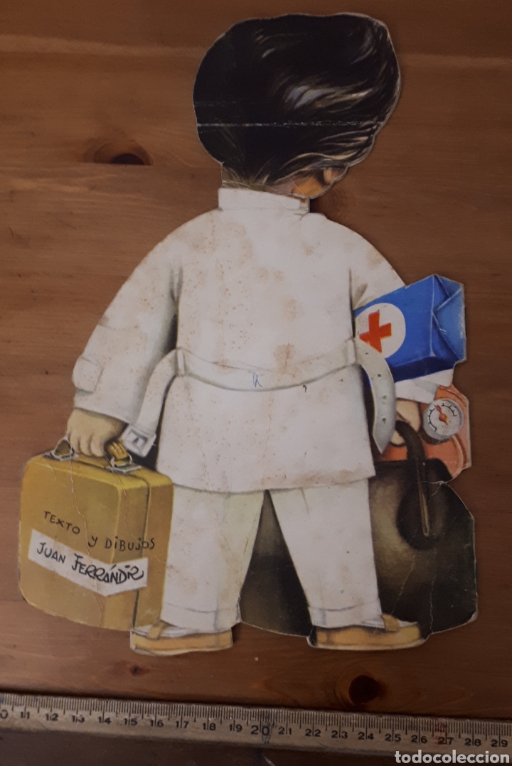 Libros de segunda mano: Cuento troquelado Ferr&aacute;ndiz El doctor Hazo - Foto 2