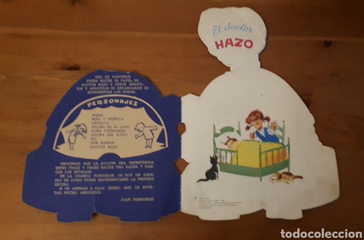 Libros de segunda mano: Cuento troquelado Ferr&aacute;ndiz El doctor Hazo - Foto 4