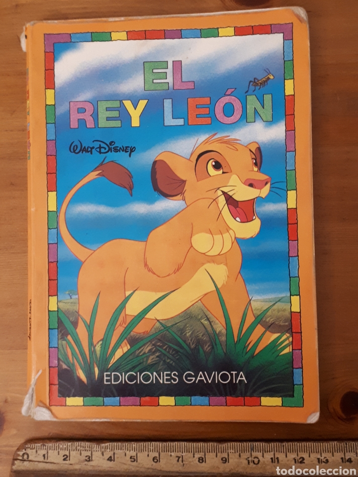 Libros de segunda mano: El Rey Le&oacute;n. Ediciones Gaviota. - Foto 1