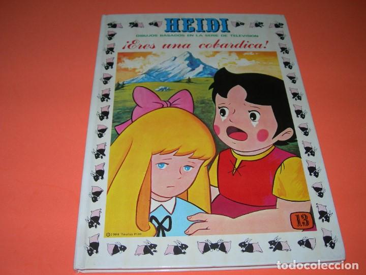 Libros de segunda mano: ANTIGUO LIBRO N&ordm; 13 HEIDI &iexcl;ERES UNA COBARDICA! - EDICIONES RECREATIVAS ERSA A&Ntilde;OS 80 -