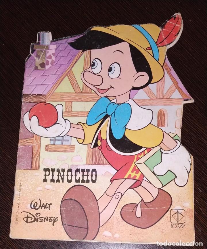 Libros de segunda mano: CUENTO TROQUELADO PINOCHO, WALT DISNEY. - Foto 1