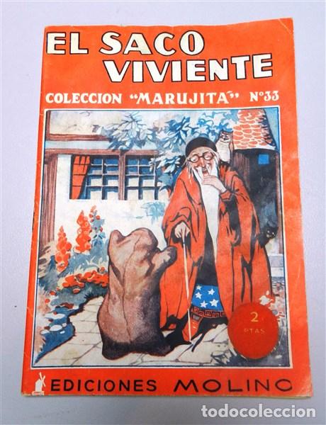 Libros de segunda mano: COLECCI&Oacute;N MARUJITA. N&ordm; 33 : El saco viviente ; La fiesta de Hoo-Hoo... - [Reedici&oacute;n]