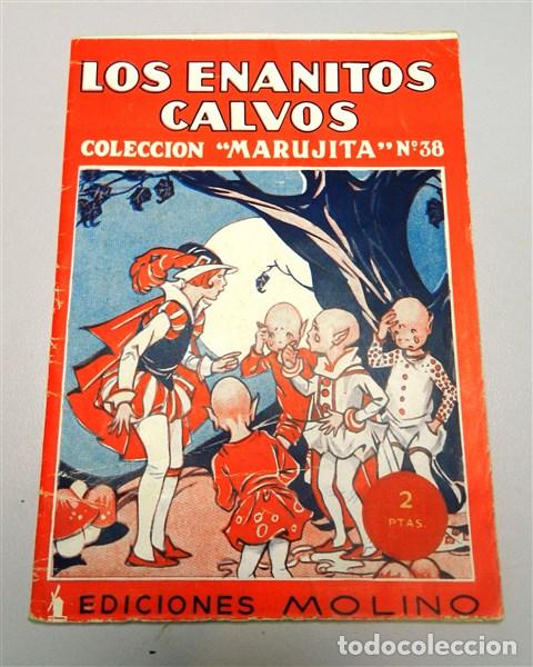 Libros de segunda mano: COLECCI&Oacute;N MARUJITA. N&ordm; 38 : Los enananitos calvos ; Aladina en el pa&iacute;s de los gigante. - [Reedici&oacute;n]