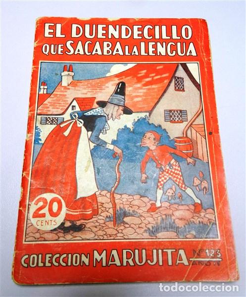 Libros de segunda mano: COLECCI&Oacute;N MARUJITA. N&ordm; 123 : El duendecillo que sacaba la lengua ; Los dos ni&ntilde;os... - [Ed. original]