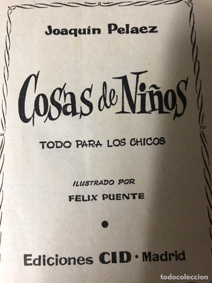 Libros de segunda mano: Cosas de ni&ntilde;os - Foto 2