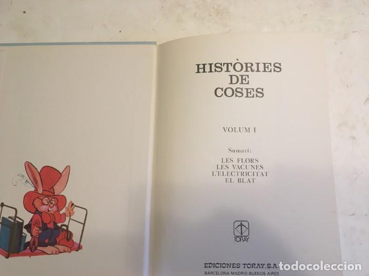 Libros de segunda mano: cuentos histories de coses n&ordm; 1 en catalan - Foto 3