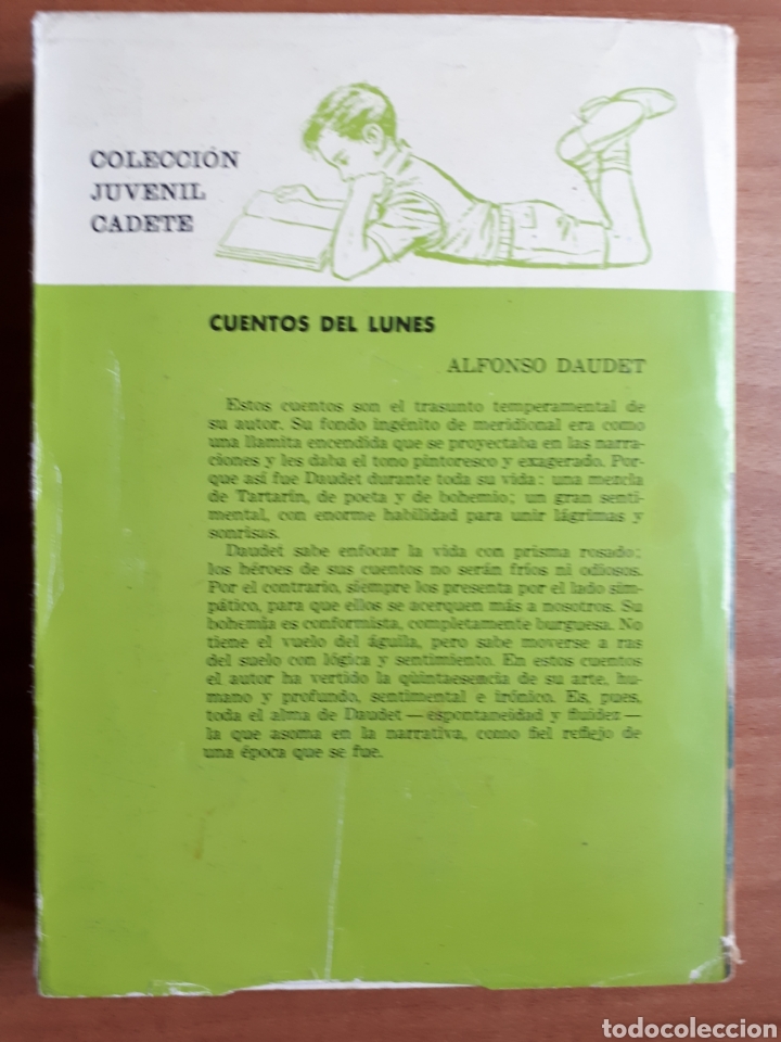 Libros de segunda mano: CUENTOS DEL LUNES. ALFONSO DAUDET. EDICI&Oacute;N 1968 - Foto 2