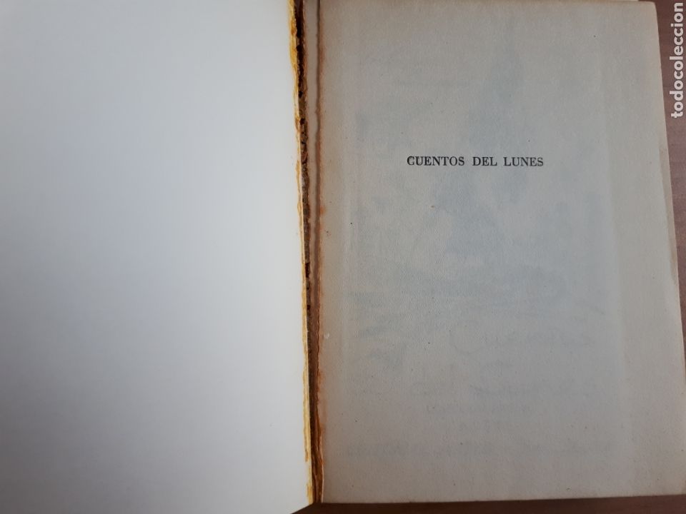 Libros de segunda mano: CUENTOS DEL LUNES. ALFONSO DAUDET. EDICI&Oacute;N 1968 - Foto 3