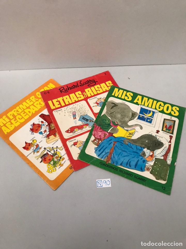 Libros de segunda mano: LOTE DE CUADERNOS DE RICHARD SCARRY - Foto 1