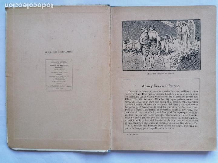 Libros de segunda mano: EPISODIOS DE LA HISTORIA SAGRADA, ANTIGUO TESTAMENTO - Foto 2