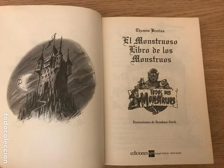 El Monstruoso Libro De Los Monstruos www.todocoleccion.net