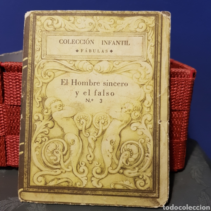 Libros de segunda mano: Coleccion infantil. Fabulas- El hombre sincero y el falso n⁰3. Cuento troquelado.