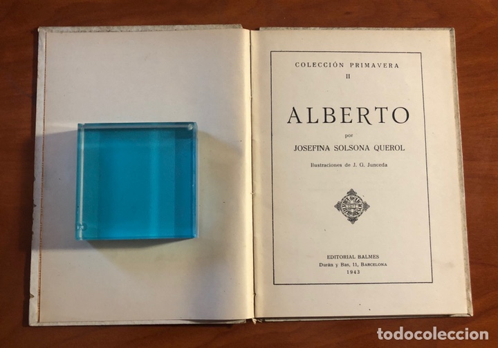Libros de segunda mano: COLECCION PRIMAVERA, ALBERTO, (EDITORIAL BALMES) - Foto 2