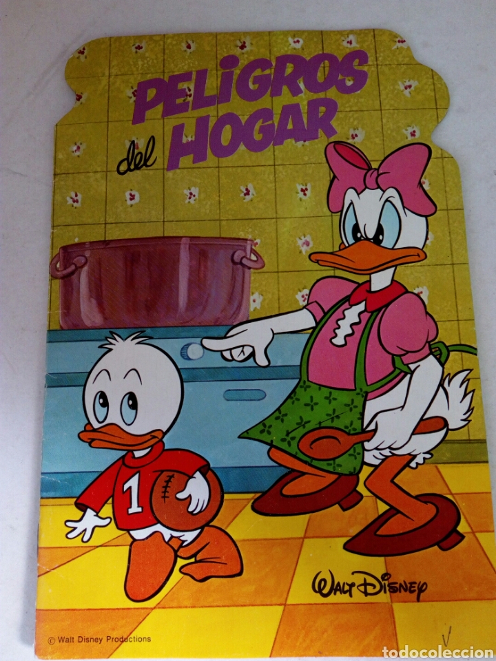 Libros de segunda mano: Cuentos troquelados Disney n&uacute;mero 4 peligros del hogar