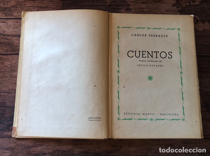 Libros de segunda mano: CUENTOS, PERRAULT, (EDITORIAL MAUCCI) - Foto 2
