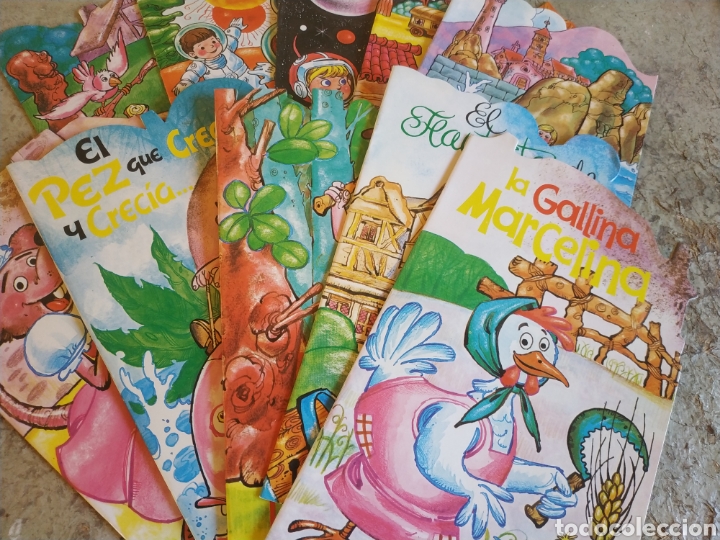 Libros de segunda mano: CUENTOS TROQUELADOS. MI JARDIN. 10 TITULOS. COMPLETA