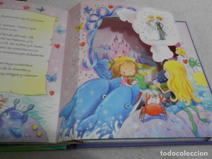 Libros de segunda mano: LA SIRENITA Y LA RANA EN 3D - Foto 2