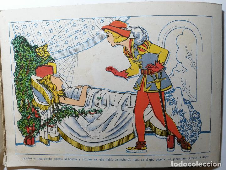 Libros de segunda mano: LA BELLA DURMIENTE DEL BOSQUE. RECORTE ZIG ZAG N&ordm; 4. - Foto 3