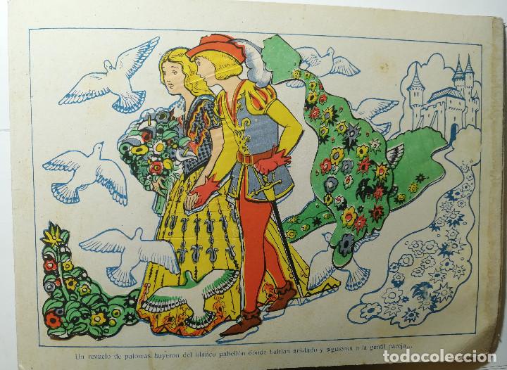 Libros de segunda mano: LA BELLA DURMIENTE DEL BOSQUE. RECORTE ZIG ZAG N&ordm; 4. - Foto 4