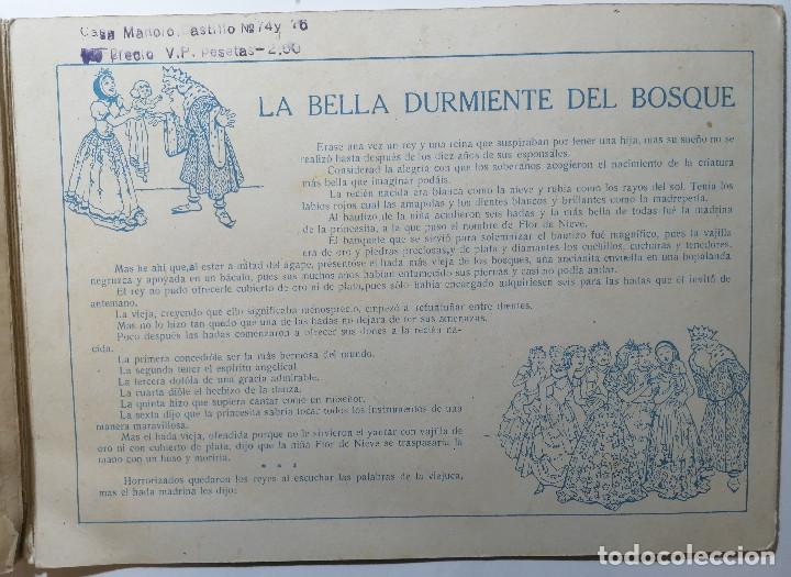 Libros de segunda mano: LA BELLA DURMIENTE DEL BOSQUE. RECORTE ZIG ZAG N&ordm; 4. - Foto 5