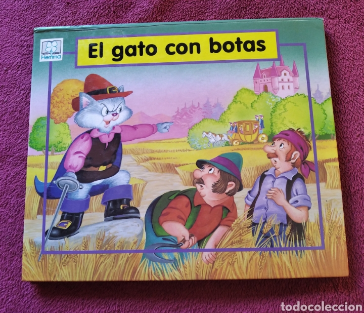 Libros de segunda mano: Libro infantil desplegable el Gato con botas Ed hermma - Foto 1