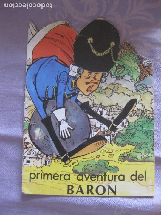Libros de segunda mano: PRIMERA AVENTURA DEL BARON DE LA CASTA&Ntilde;A.. COLECCION TROQUELADOS CLASICOS PANDORA