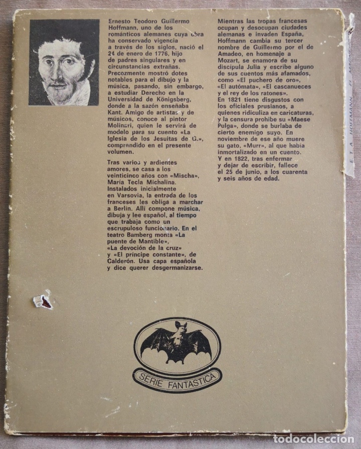 Libros de segunda mano: El Magnetizador E. T. A. Hoffmann - Foto 3